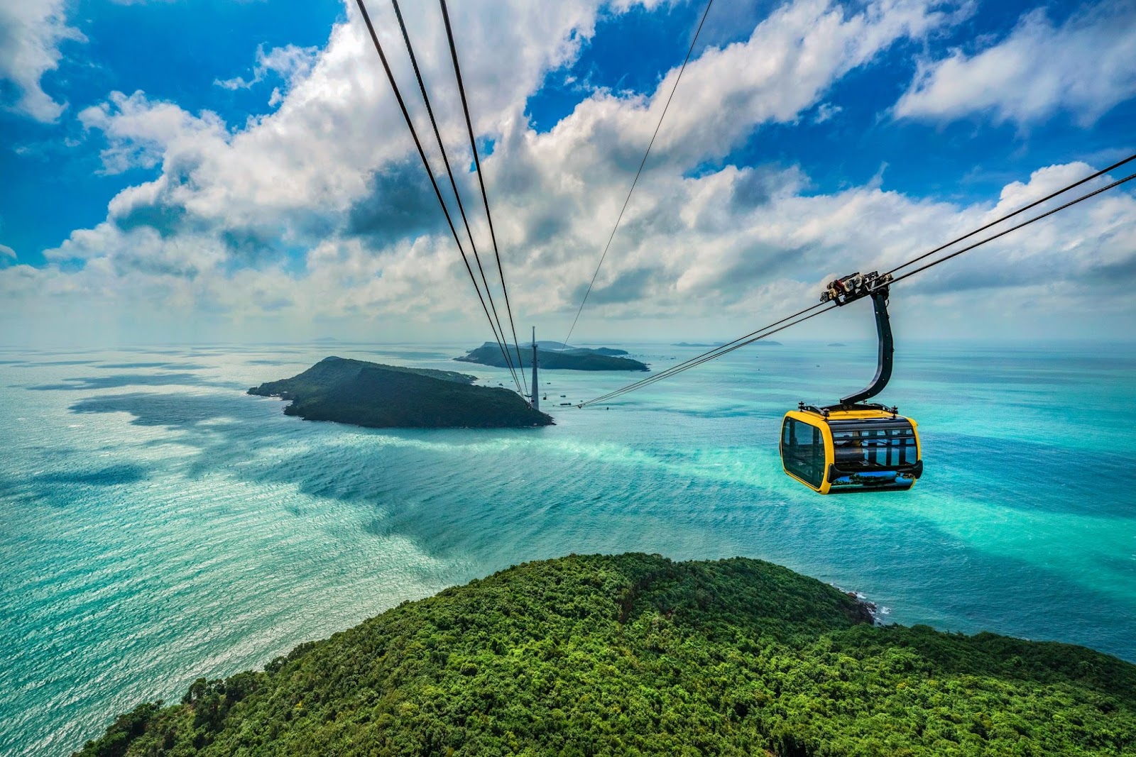  Phu Quoc offers one of a kind experiences: The world’s longest three-wire cable car system, Guinness record holding shows, the only island featuring two nightly fireworks shows, etc.