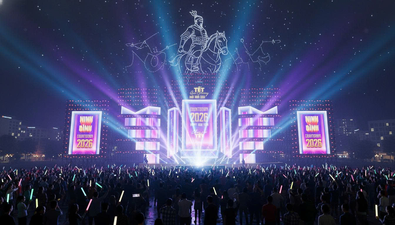 Chương trình nghệ thuật “Tết quê hương - Ninh Bình 2026” hứa hẹn mang đến một hành trình trải nghiệm đa giác quan cho người dân và du khách đến Hà Nam trong đêm giao thừa.