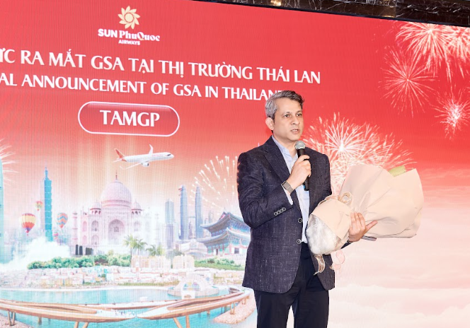 TAMGP là tổng đại lý của Sun PhuQuoc Airways tại thị trường Thái Lan