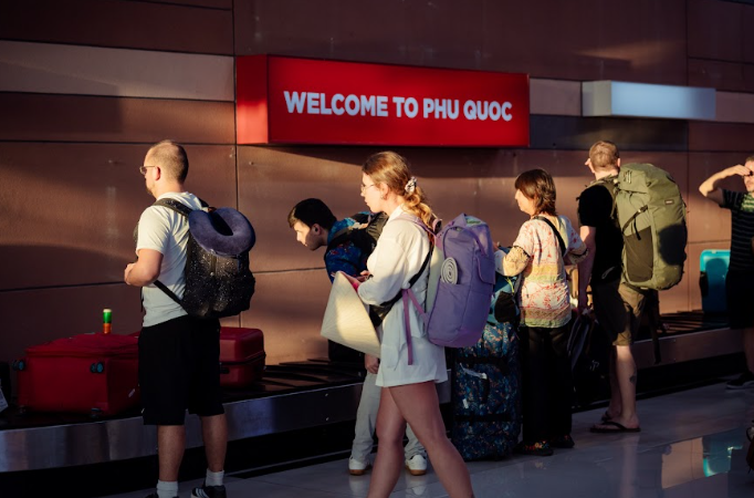  Hành khách quốc tế tại Sân bay Phú Quốc
