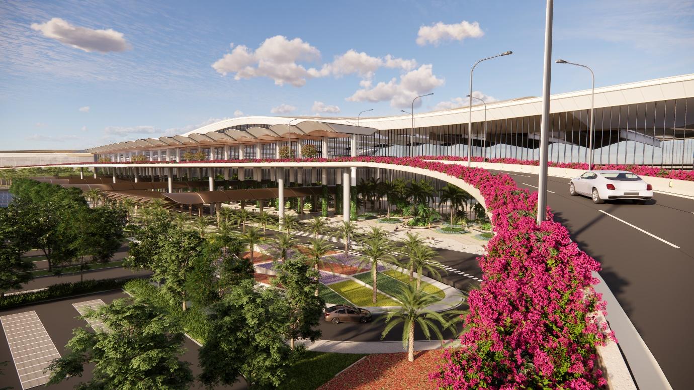 The landscape has been enhanced with lush greenery and tropical flower zones. Photo: CPG Consultants Singapore.