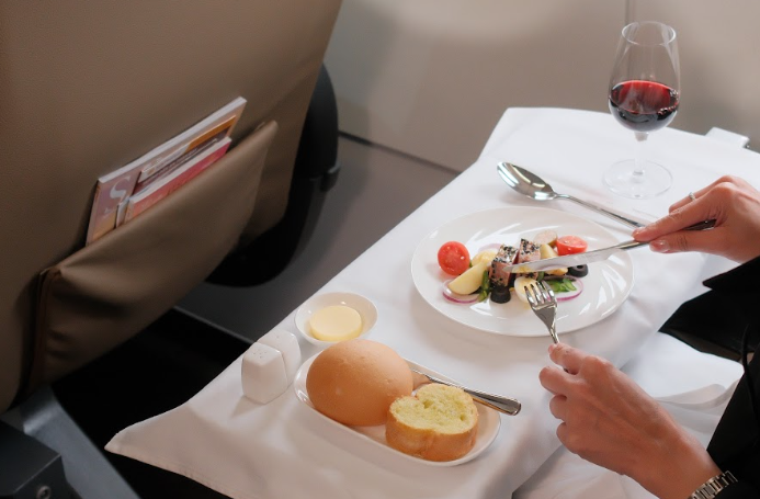 Ẩm thực trên chuyến bay Sun PhuQuoc Airways