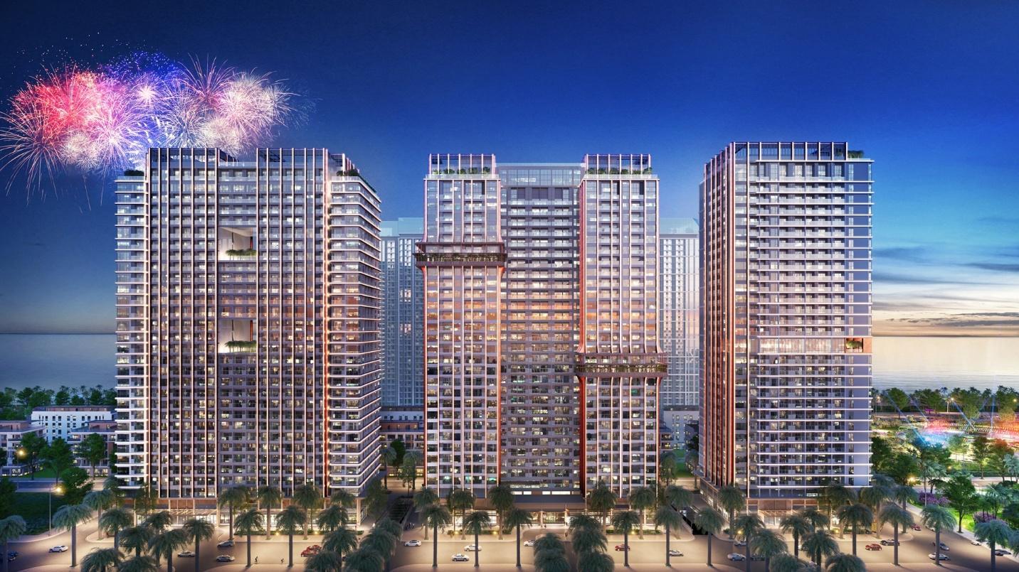 Sun Festo Town tọa lạc tại “ngã tư giao thương” của “kinh đô lễ hội” Sun Elite City.