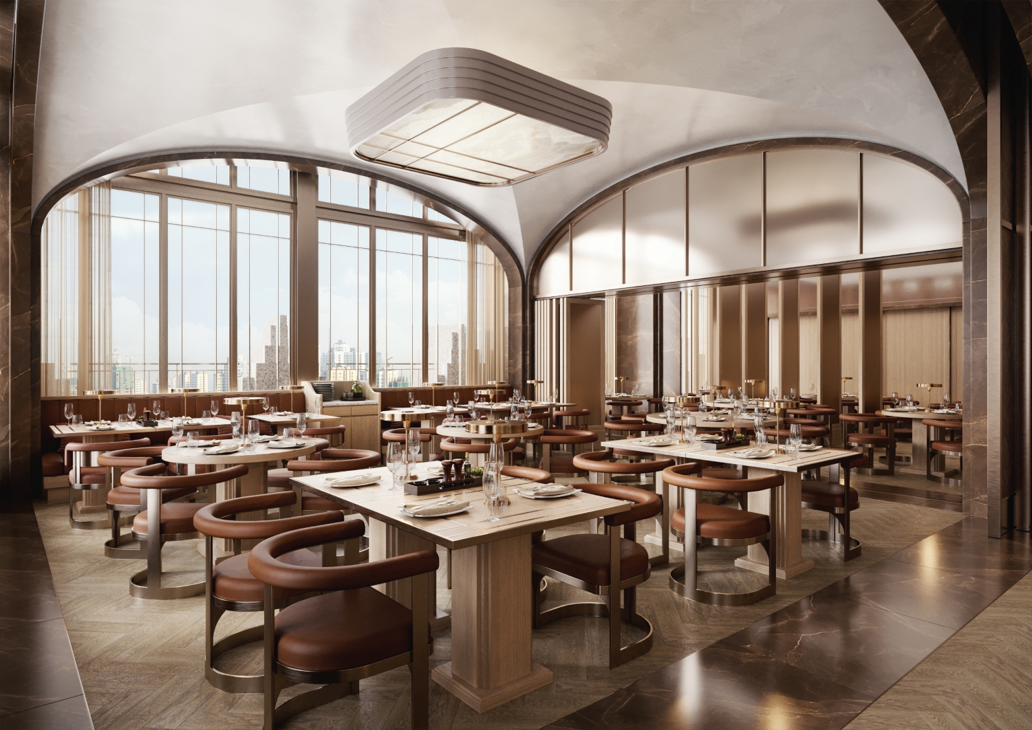 Không gian tái hiện lại không khí hào hoa của New York những năm 1920 tại The Hudson Rooms – Top 50 quán bar quán bar tốt nhất châu Á 2026