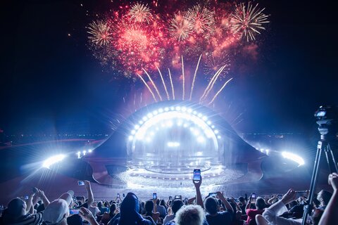 Show diễn Nụ hôn của biển cả tại Phú Quốc xác lập kỷ lục Guinness thế giới