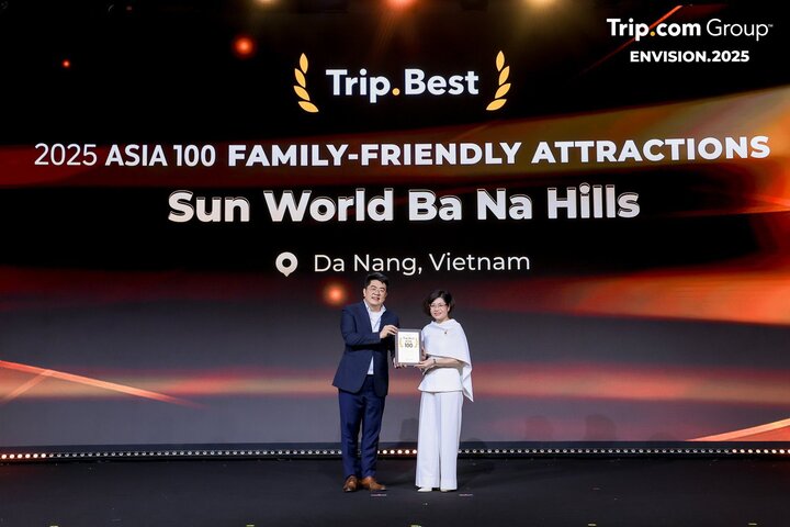 Sun Group được vinh danh với 3 giải thưởng tại Trip.Best 2025