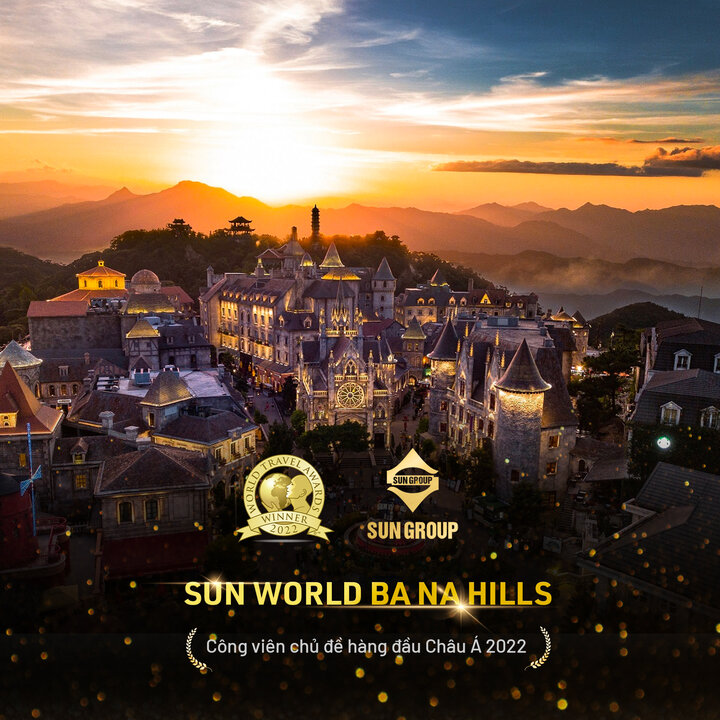 Sun World Ba Na Hills - Công viên chủ đề hàng đầu Châu Á 2022 (World Travel Awards) 