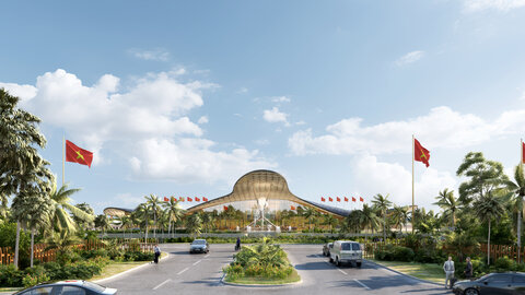 Khám phá thiết kế và công năng đột phá của Cảng hàng không quốc tế Phú Quốc