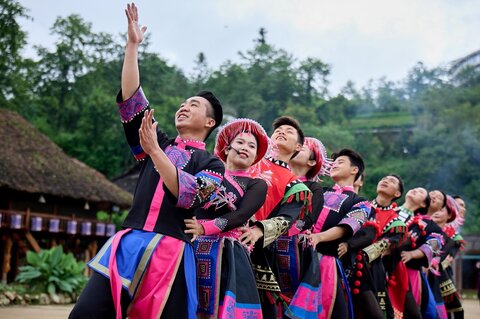 Độc đáo Lễ hội Xòe Bản Mây ở Fansipan, Sa Pa