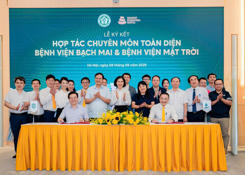 Sun Group mở rộng hệ sinh thái dịch vụ y tế, hợp tác chuyên môn cùng Bệnh viện Bạch Mai