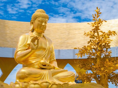 Hé lộ hình ảnh tôn tượng Đức Phật Câu Na Hàm sẽ chính thức được an vị trên núi Bà Đen vào ngày 29/12