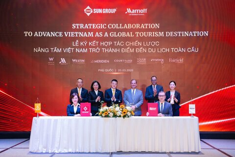 Sun Group – Marriott International enter strategic partnership, elevating Vietnam into a global tourism destination