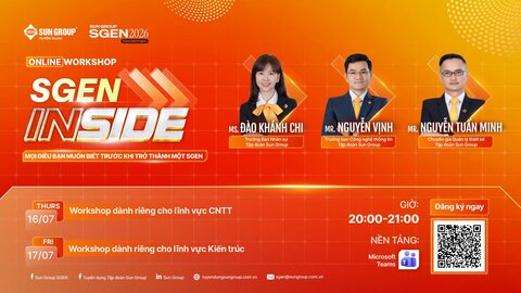 SGEN INSIDE: Góc nhìn "người trong cuộc" về chương trình tuyển dụng Sun Group SGEN