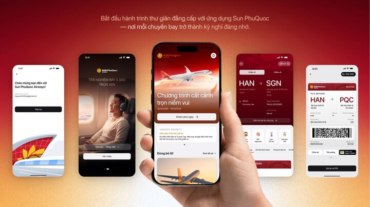 Sun PhuQuoc Airways tung hàng loạt deal siêu hời